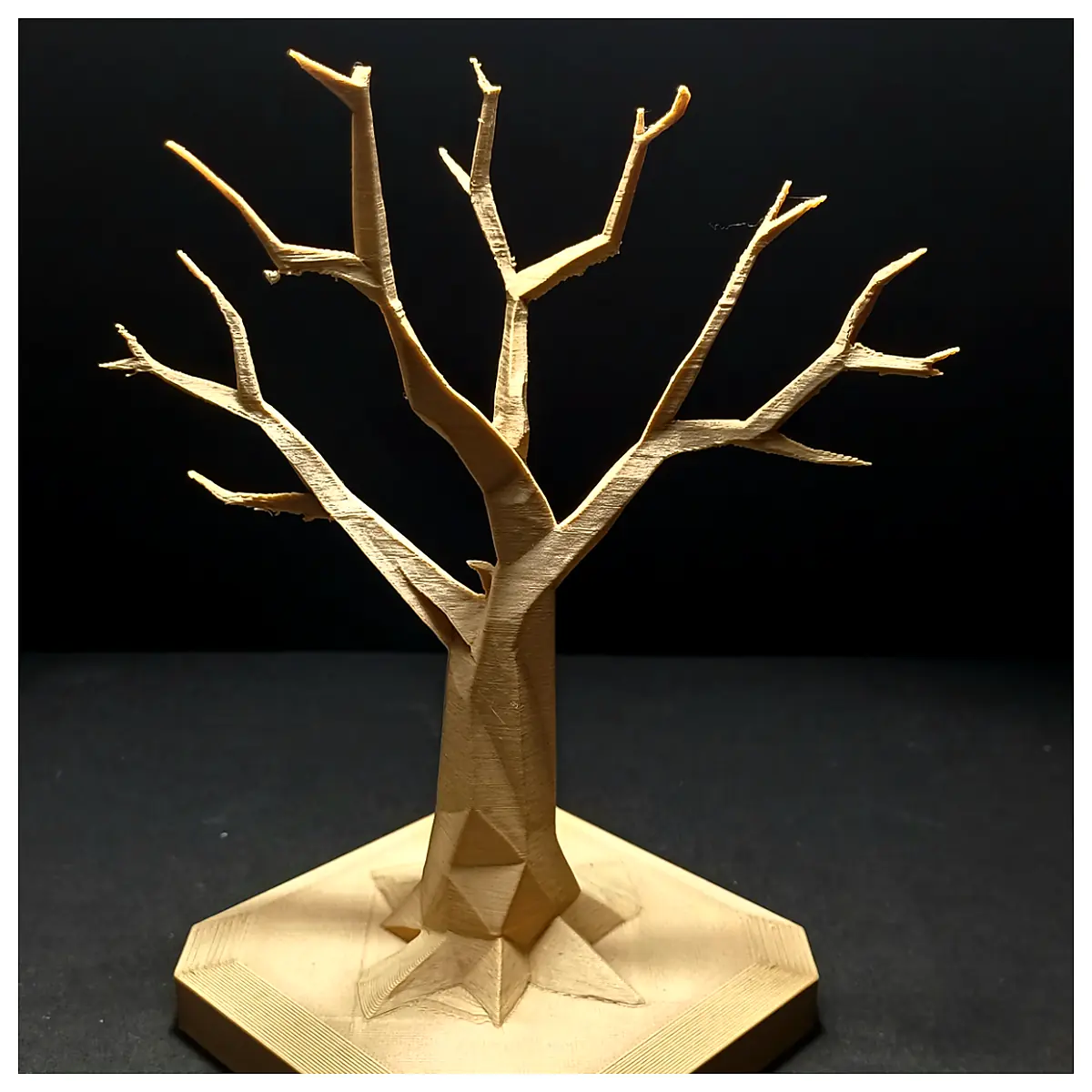 Low Poly Jewelry Tree Decorative Tree Model Indoor Garden Festive Decoration Tree Leaves Parts Tree Pieces