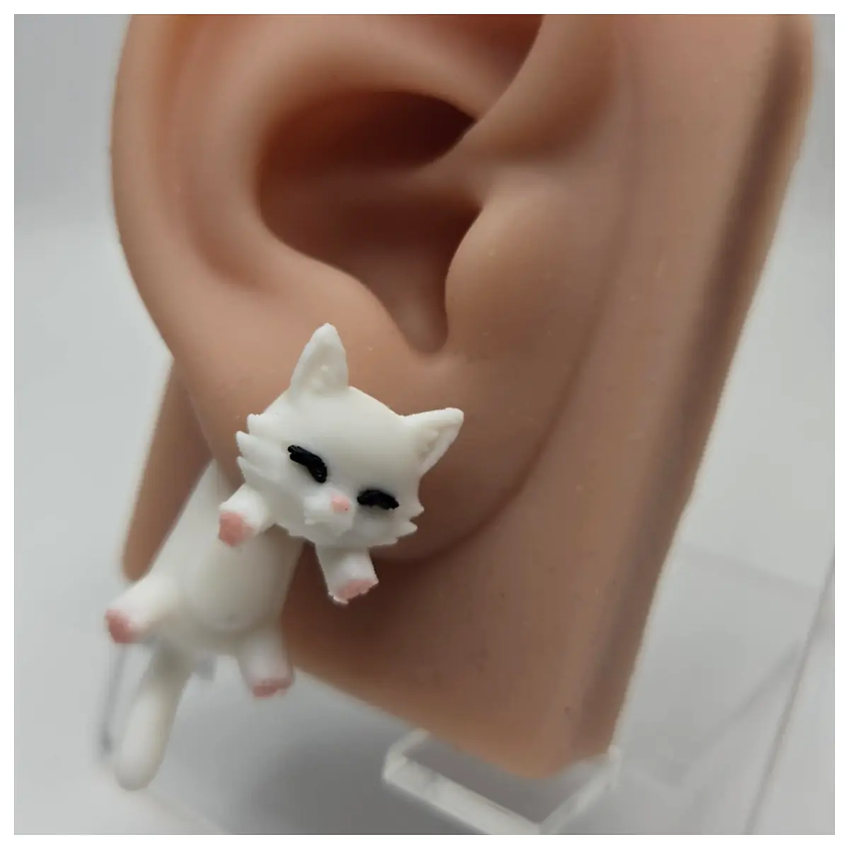 Cat Ear Earrings Animal Earrings Kitten Ears Cute Gift Wholesale Jewelry