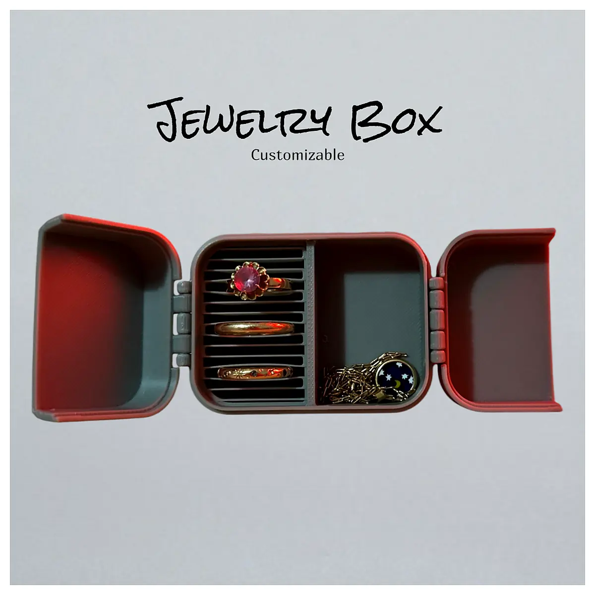Jewelry Box Organizer Storage Box Multi Purpose Box Storage Container Box Case Accessory Holder