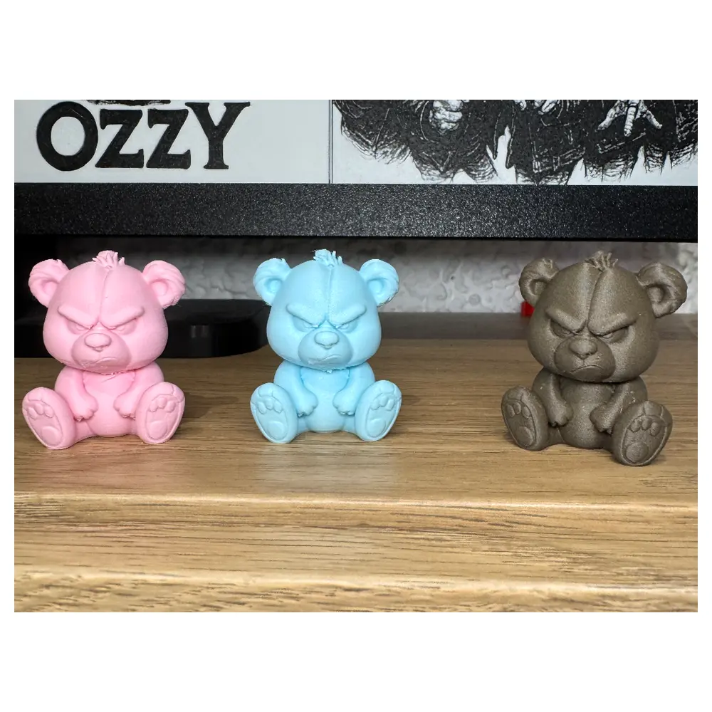 Grumpy Bear Keychain Cute Cartoon Toy Plushie Bear Keychains Repair Parts Replacement Accessories