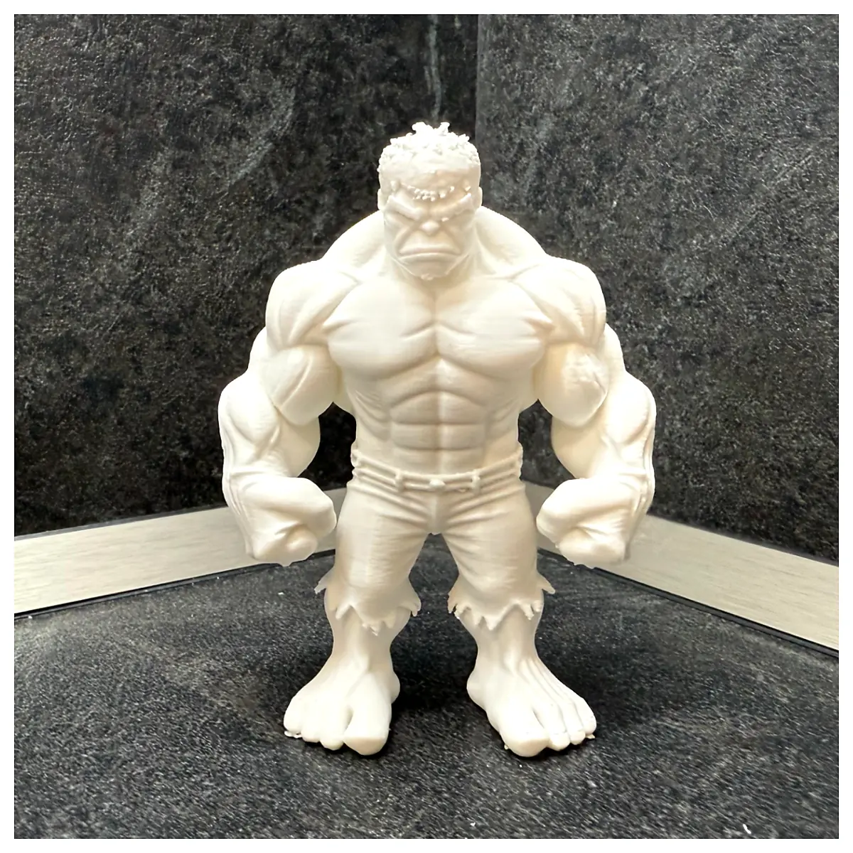 Hulk ing Page Hand Painted Comic Character Template Muscle Hero Art Supplies Illustration