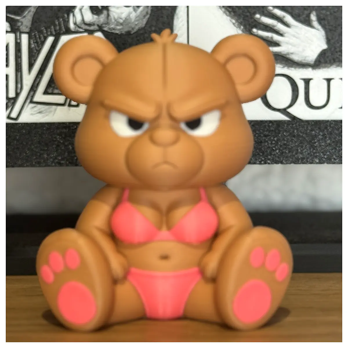 Bikini Bear Mrs Grumpy Bikini Women s Swimsuit Swimwear Active Swimsuit Comfortable Fit
