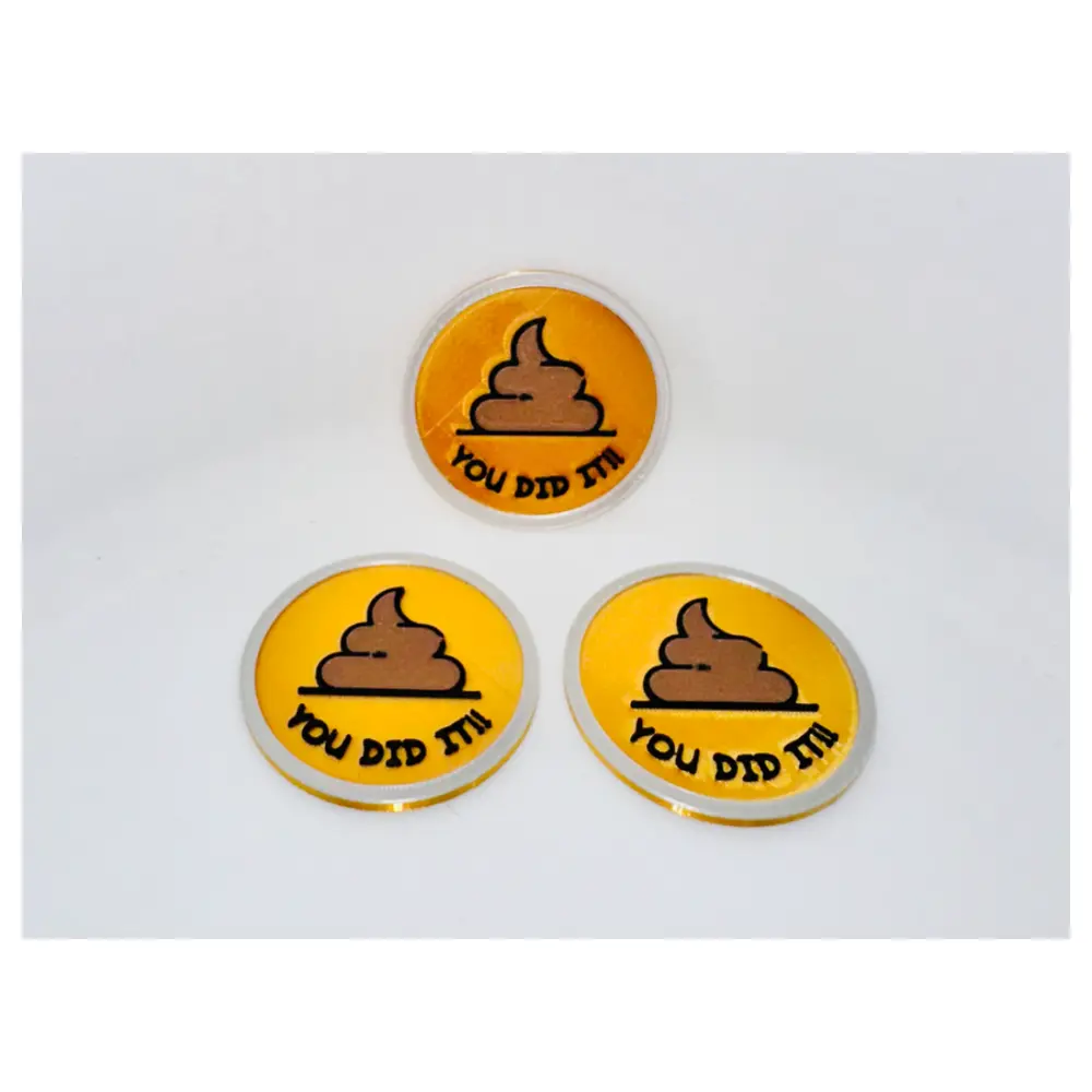 Toddler Potty Training Reward Coins Poop Rewards Diaper Training Incentive Reward Tokens Positive Reinforcement