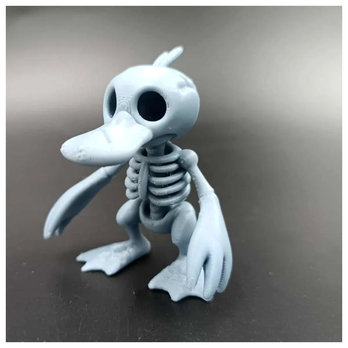 Psyduck Skeleton Model Anime Kawaii Figure Collectible Toy Statue Pokemon Gift