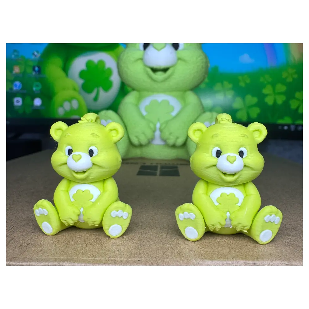 Bumble Bear Keychain Cute Animal Charms Keyring Replacement Parts Repair Accessories Decoration Green Bumble Bear Keychain