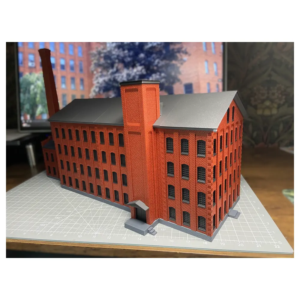 HO Scale Norwich Silk Mill Model Train Parts Repair Accessories Replacement Model Train Scale