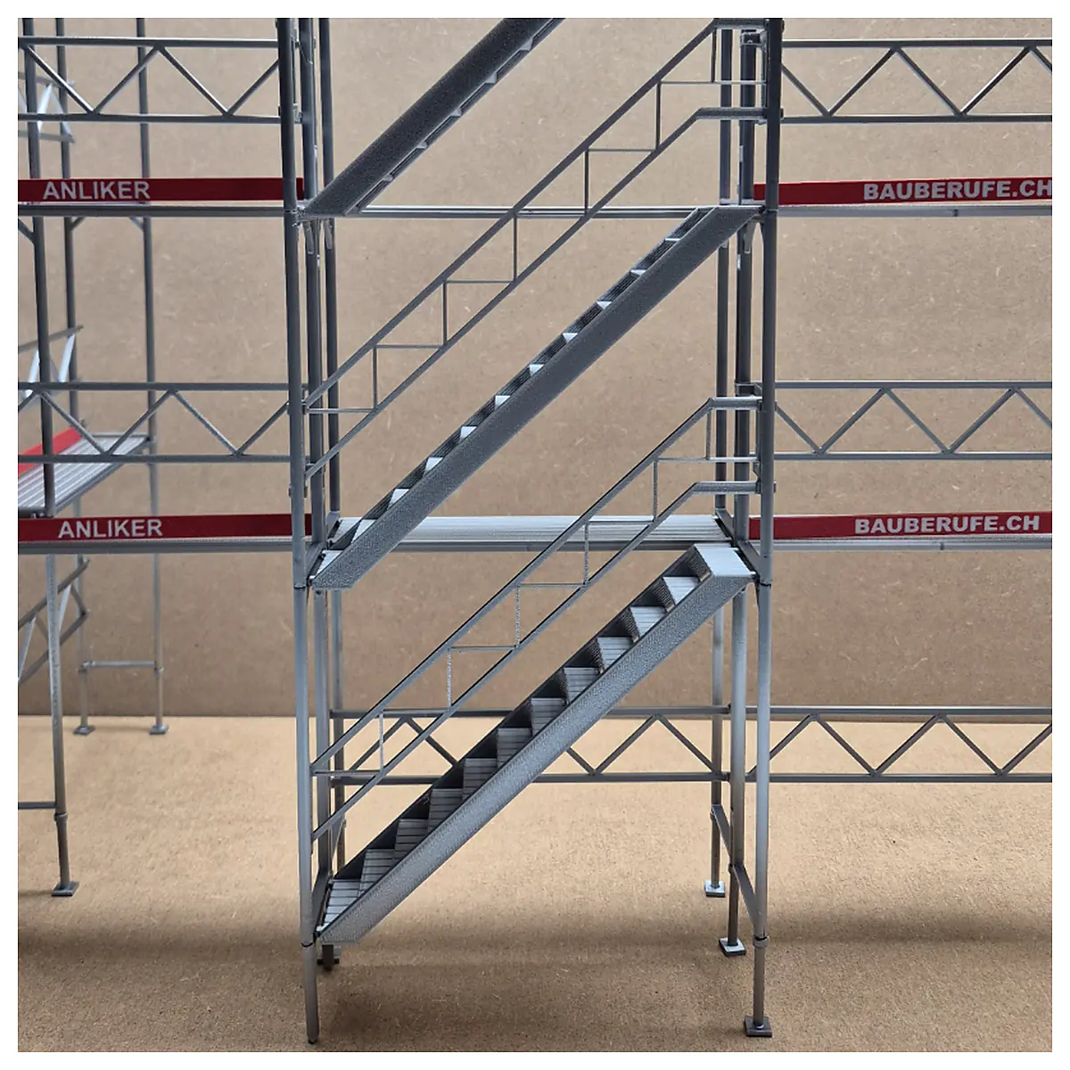 Portable Scaffolding System 117 Scale Construction Support Frame Parts Installation Repair