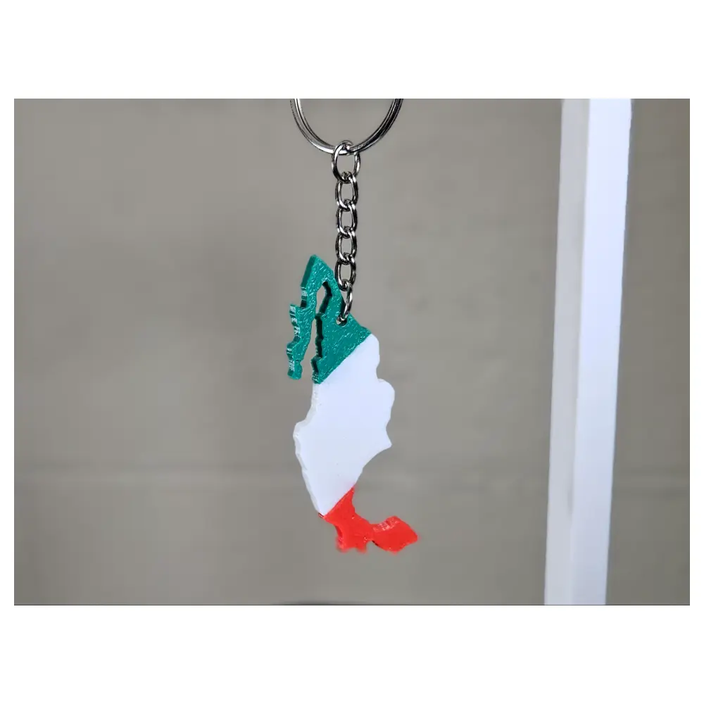 Mexico Flag Keychain Patriotic Souvenir Gift Decoration Flag Charm Festival