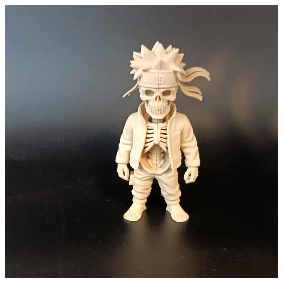 Skeleton Naruto Anime Manga Cute Chibi Miniature Figures Collectibles Kawaii Anime Merchandise