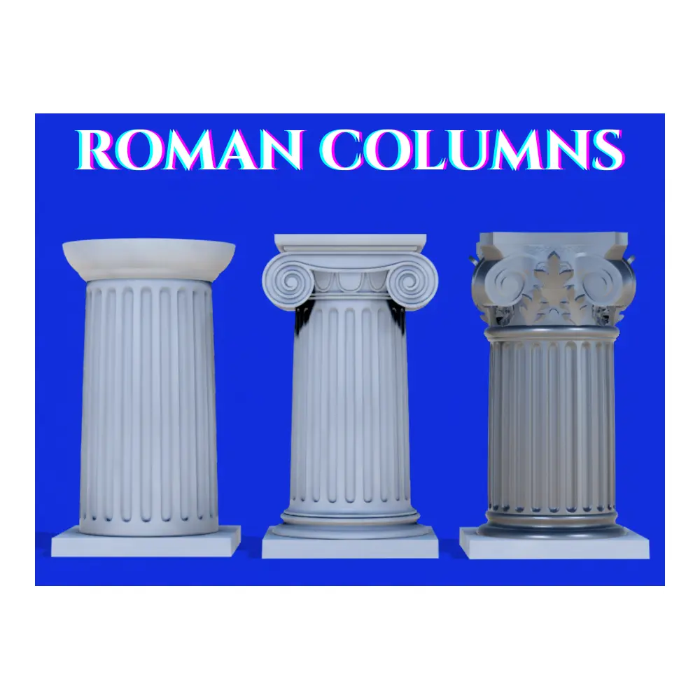 Roman Columns Decor Pillar Parts Column Repair Column Accessories Column Installation