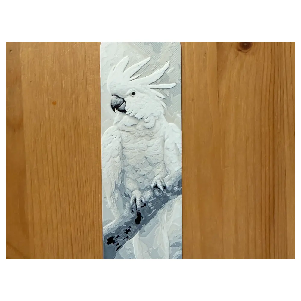 Bookmark Parrot Multi Functional Decoration Bird Collectible Parts Repair