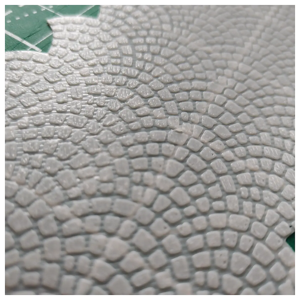 Cobblestone Sheet Wall Decor Architectural Model Panel 3D Effect