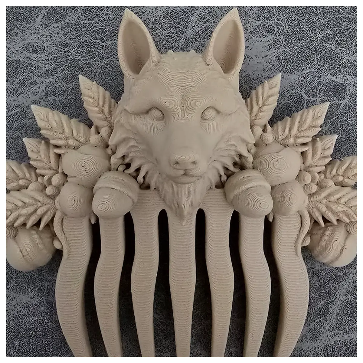Wolfs Head Hair Comb Hairbrush Detangling Comb Styling Accessories Repair Parts Universal Comb