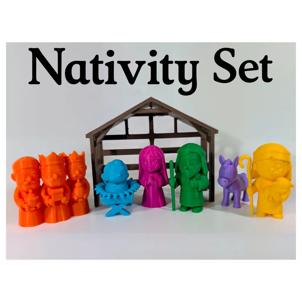 Nativity Set Assembly Jesus Mary Infant Holy Family Christmas Decorations Nativity Scene Parts Repair