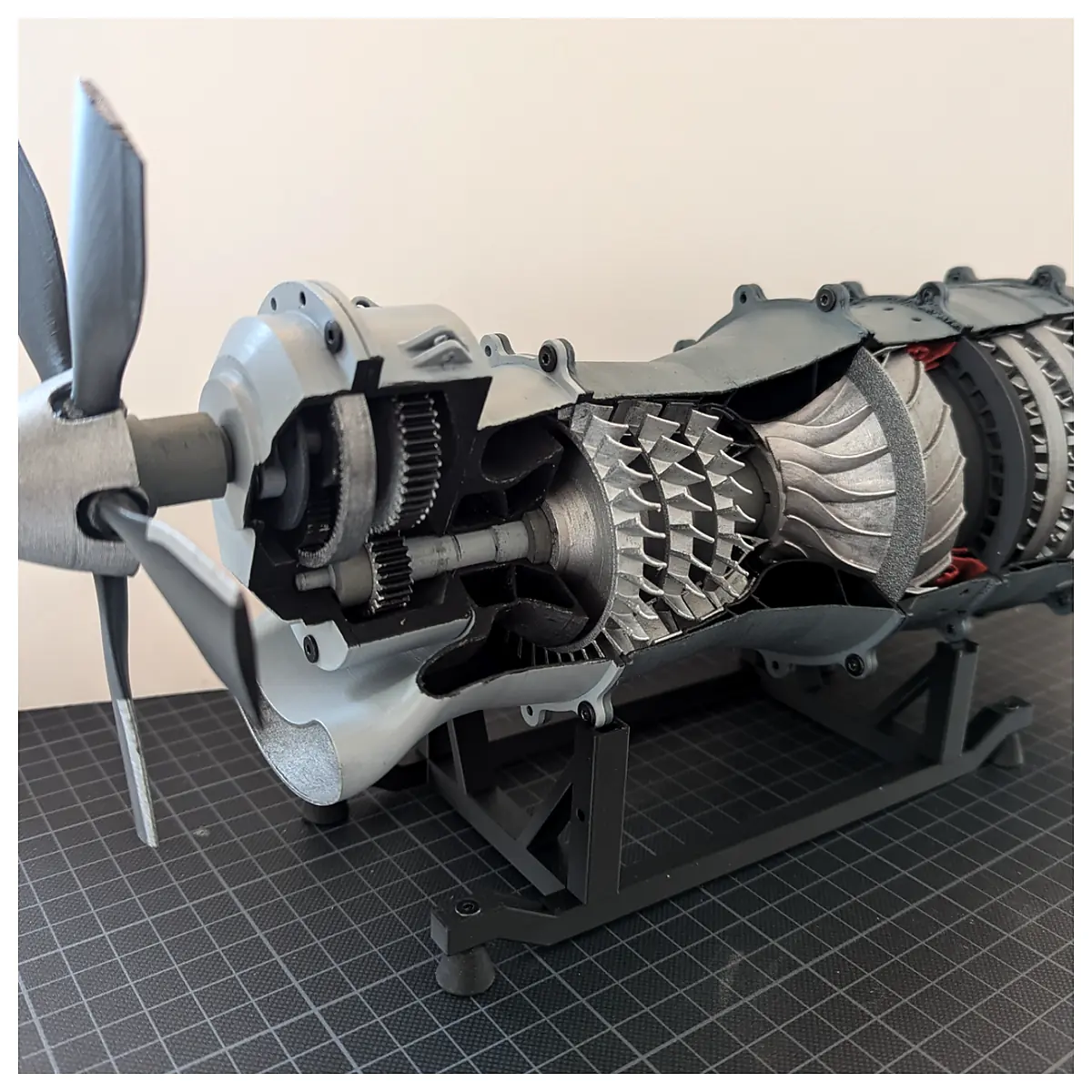 Three Shaft Turboprop Engine Parts Repair Maintenance Universal Replacement Worldwide
