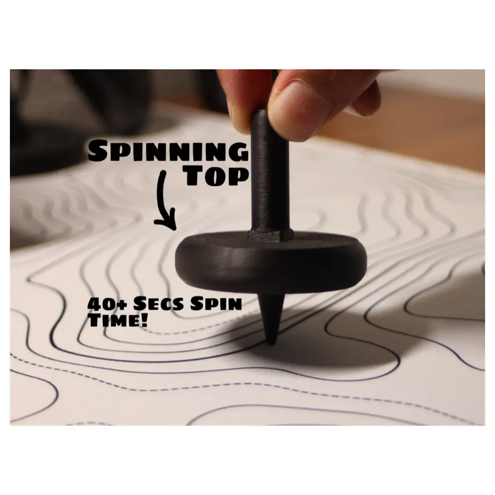Spinning Top 40 Seconds Rotating Toy Kids Toy Fun Toy Educational Toys Parts Repair
