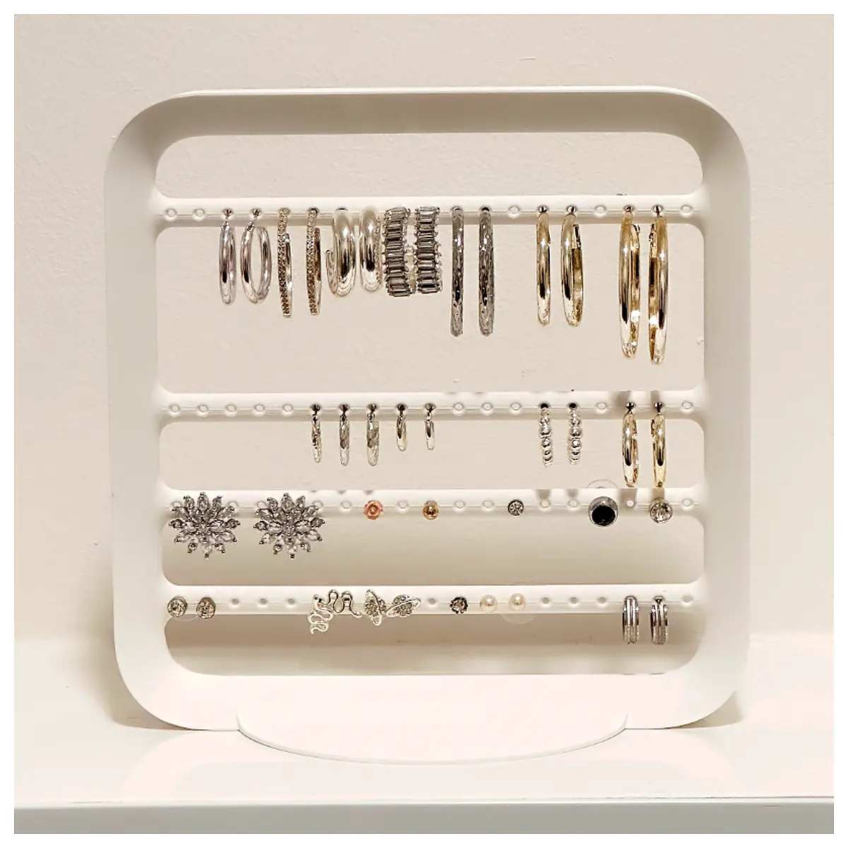 Earring Stand Jewelry Display Holder Organizer Storage Rack Multi Purpose Protection Accessories Decoration