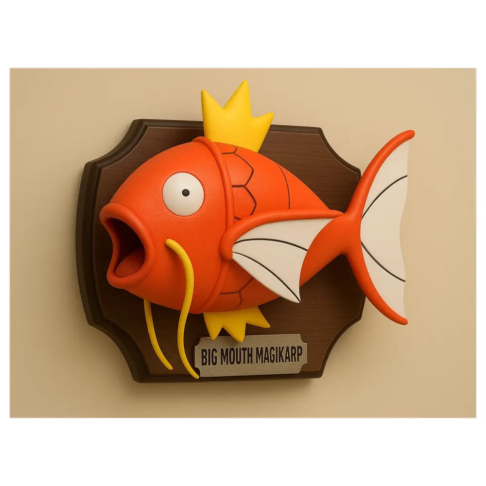 Magikarp Billy Bass Fish Figure Sound Maker Fish Toy Replacement Parts Fish Accessories