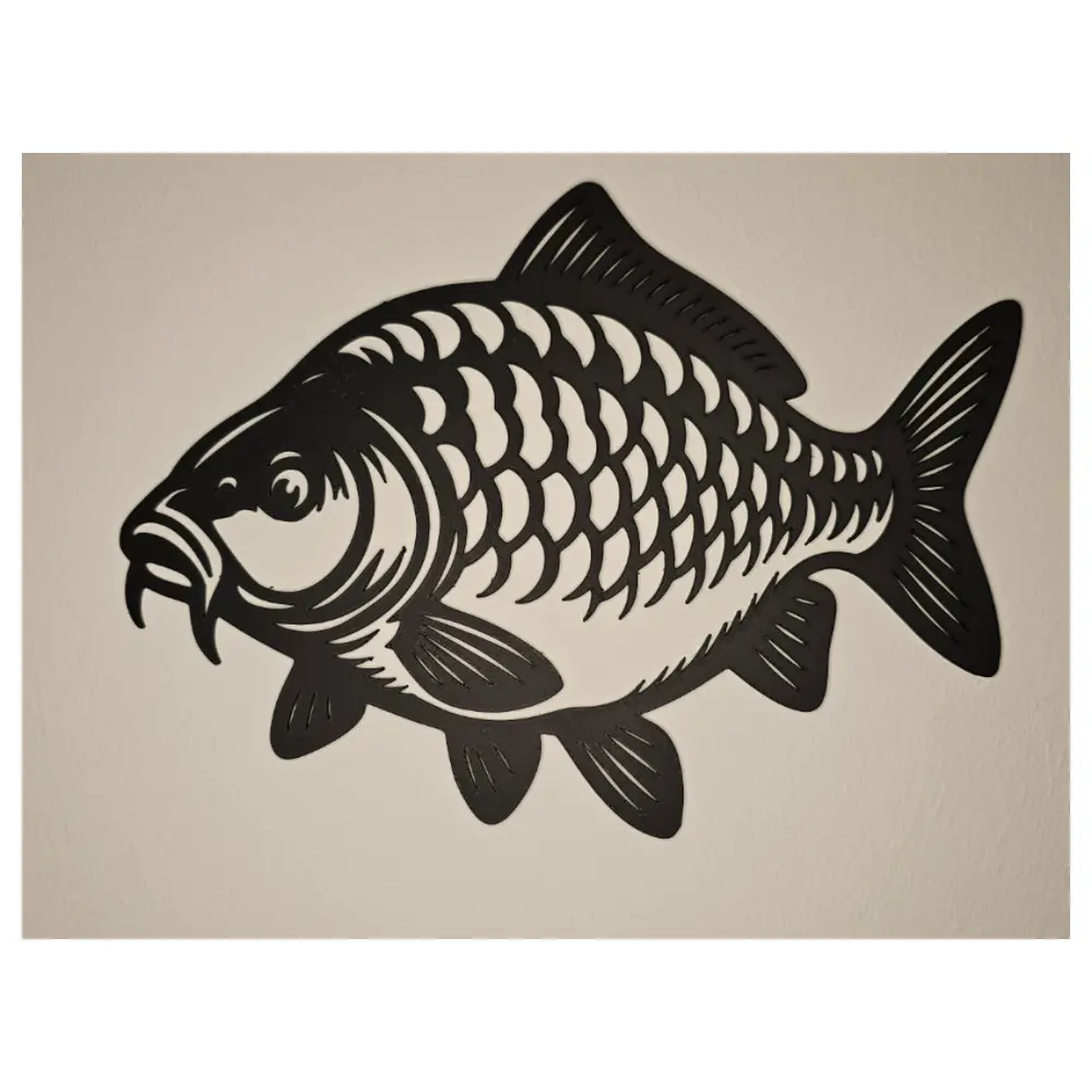 Fish Wall Art Decor Canvas Prints Ocean Wall Hanging Fish Sculpture Marine Art Fish Hooks