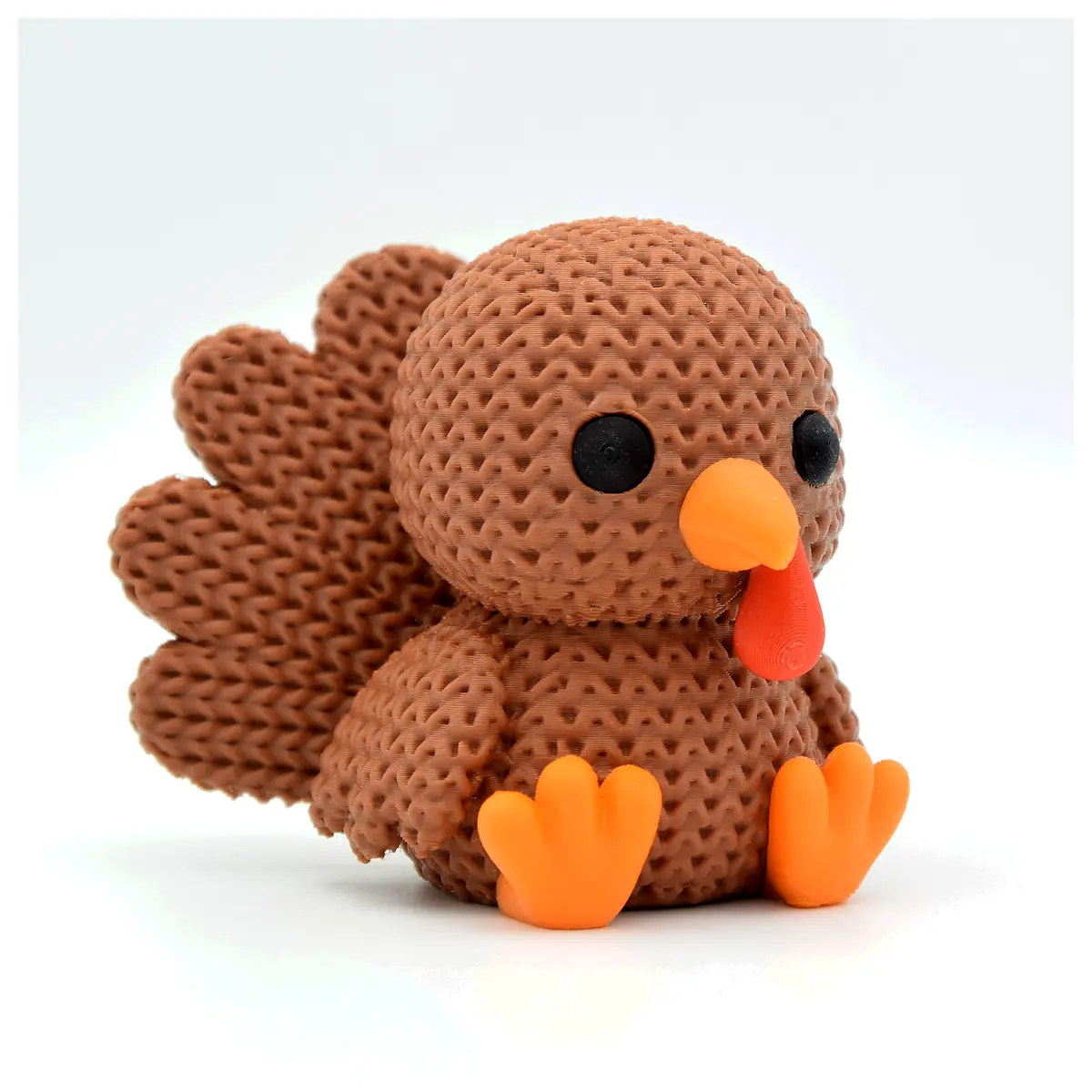Plush Turkey Decoration Festive Gift Christmas Ornament Universal Plush Party Decor