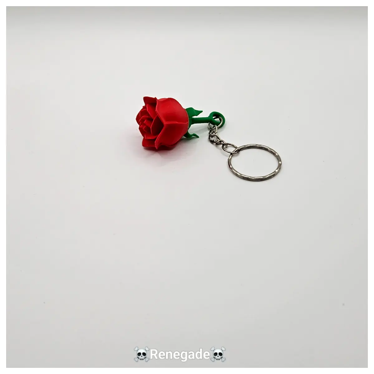 Rose Keychain Floral Gift Bouquet Decoration Rose Romance Forever Flowers Gift