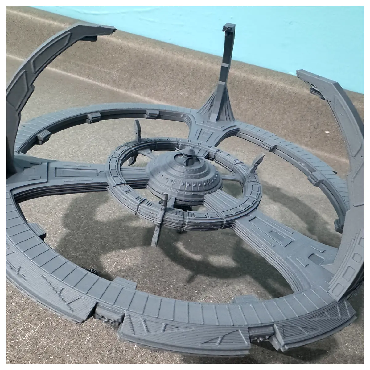 Terok Nor Repair Ship Parts Structural Repair Space Station Maintenance
