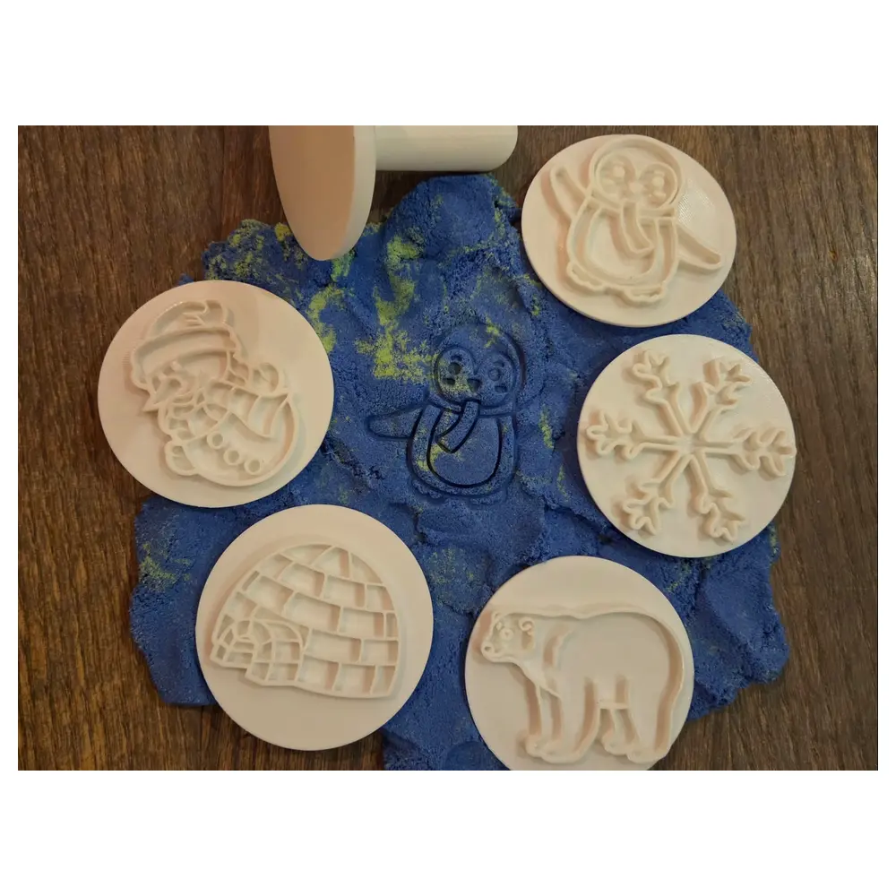Winter Clay Stamps Universal Stamps Replacement Parts Repair DIY Crafts Decoration Stamping
