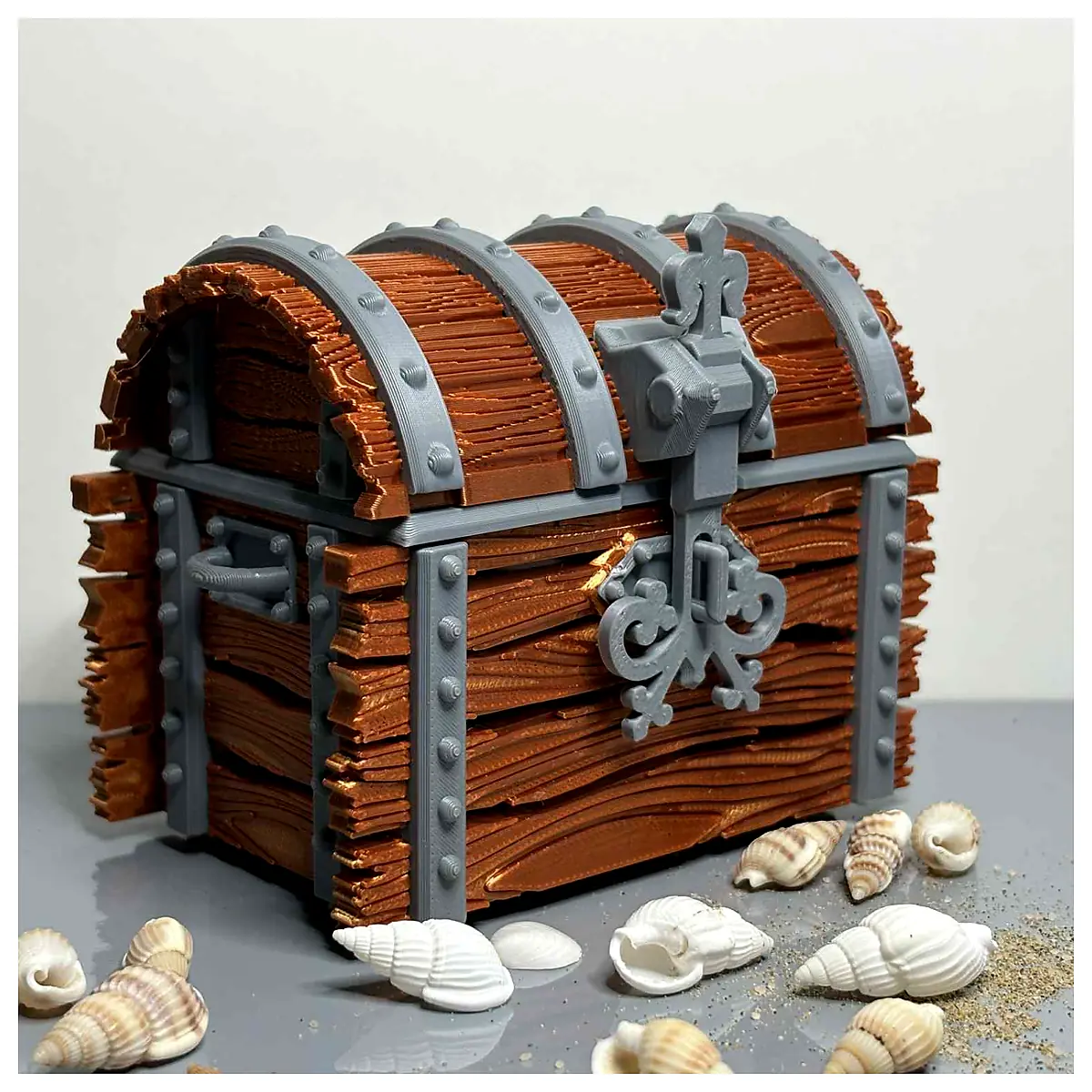 Vintage Wooden Chest Parts Repair Restoration Universal Storage Box Shipping Container Supply