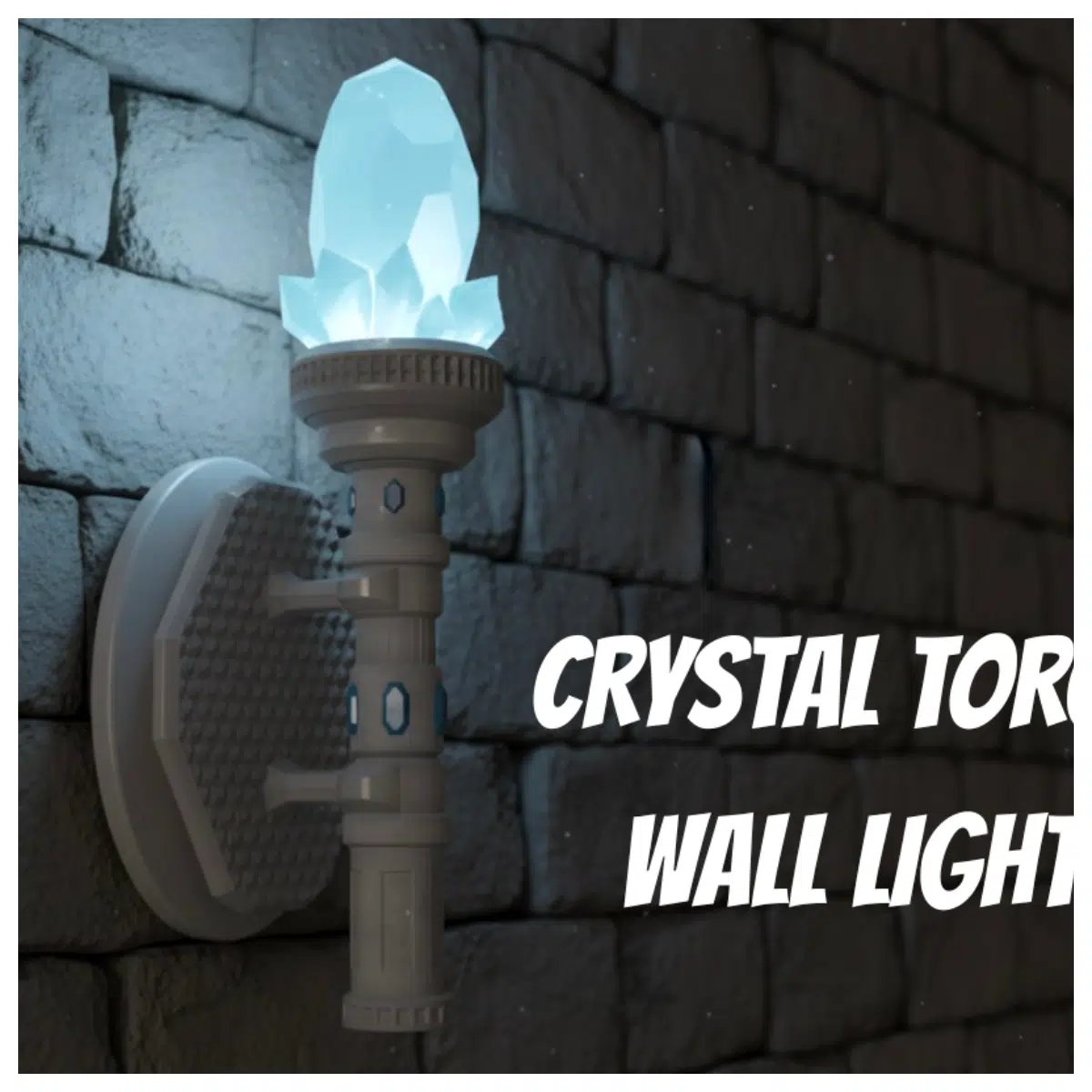 Crystal Torch Wall Light Fixture Modern Lighting Decorative Lamp Parts Repair Accessories