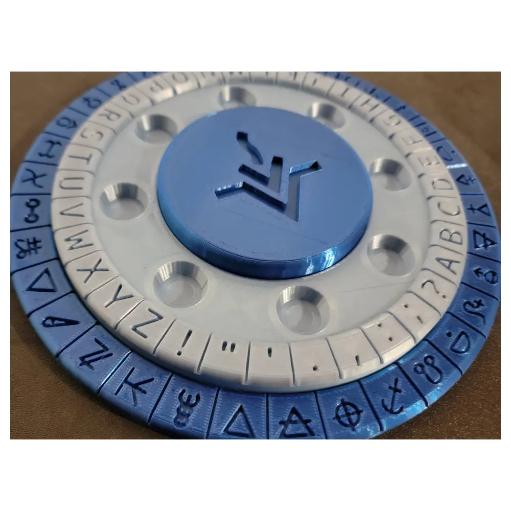 Cipher Wheel Alchemists Code Wheel Decryption Tool Code Lock Puzzle Solving