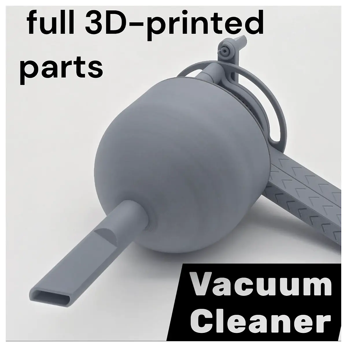 3D Printed Handheld Cleaner Portable Mini Cleaner Parts Repair Accessories