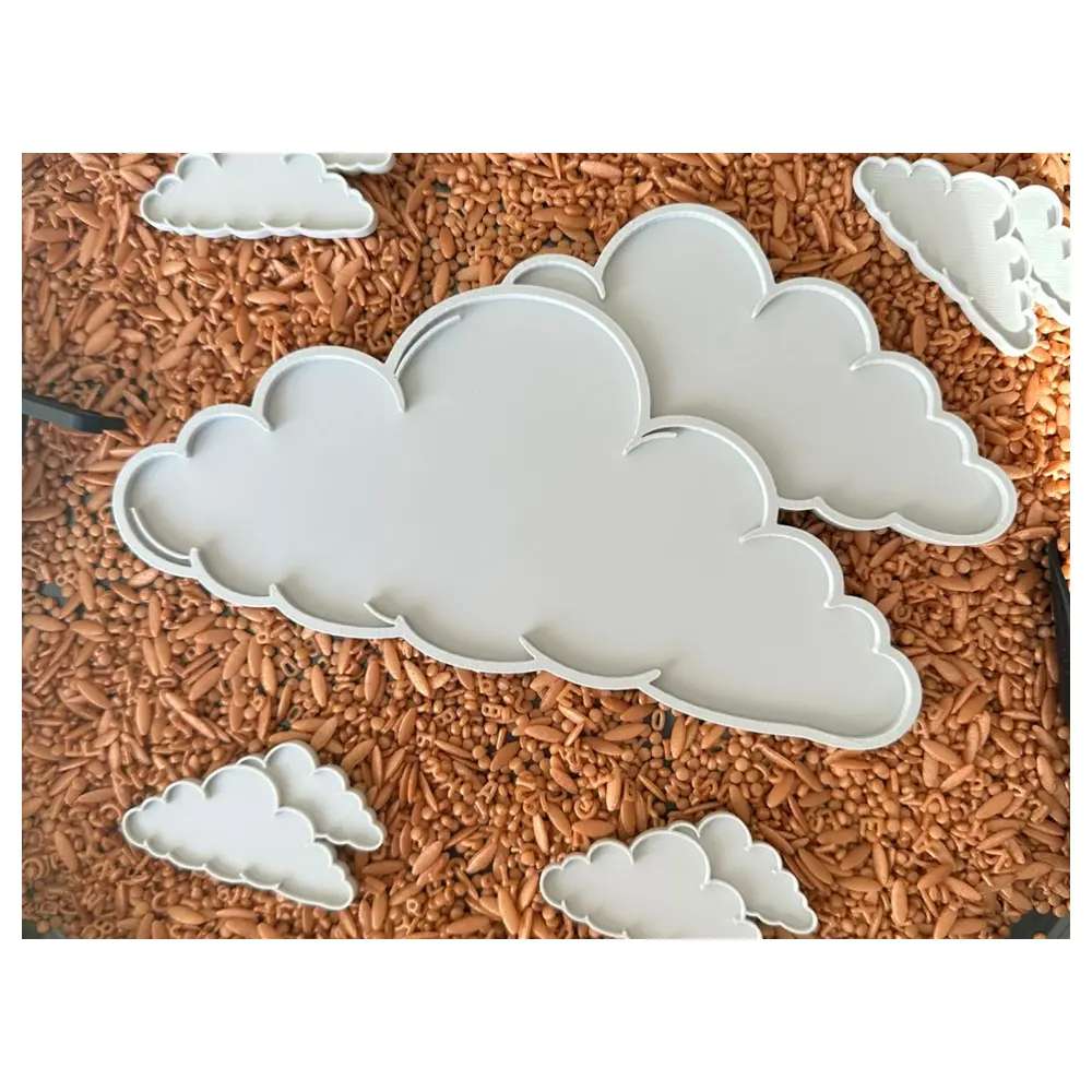 Sensory Board Tray Clouds Kids Activity Play Art Supplies Learning Toy