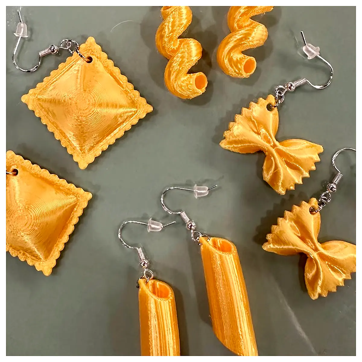 Pasta Charms Pasta Decorations Clay Kitchen Decor Cooking Accessories Charm Crafting Kitchen Gifts