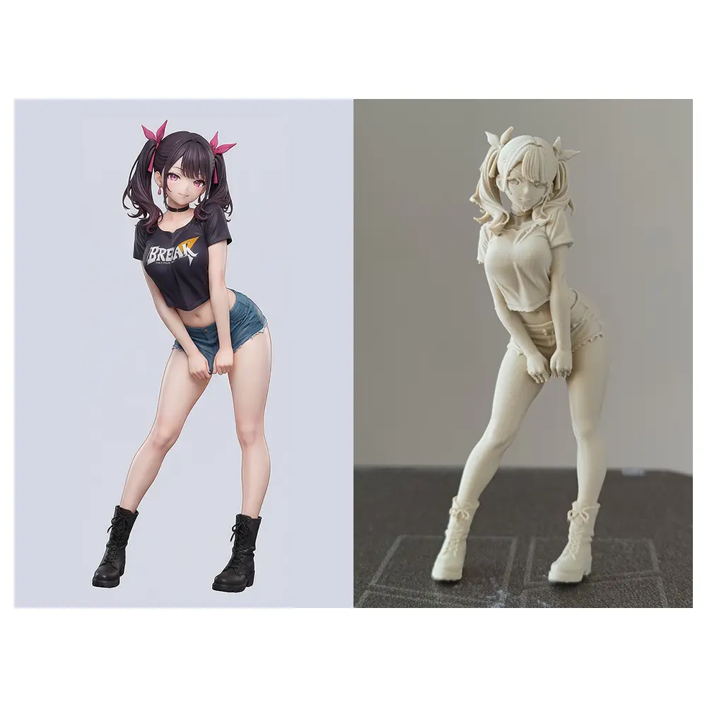Anime Girl Figure Collectible Model Display Toy Roleplay Multi Media Collection