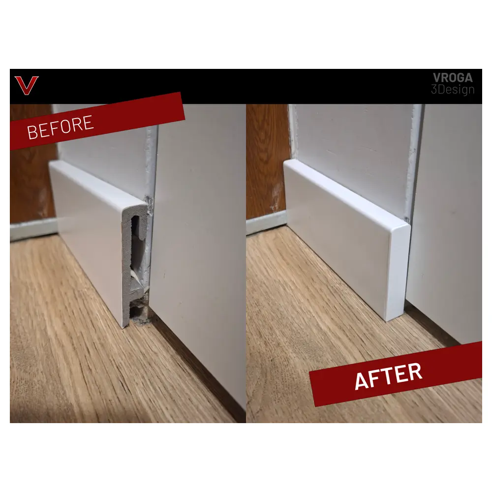 Floor Edge Trim Repair Replacement Seal Protection Detail Universal Flooring