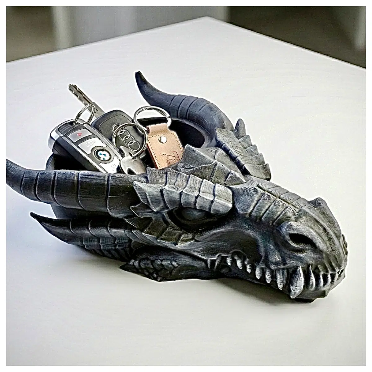 Dragon Organizer Bowl Storage Container Desk Organizer Box Kitchen Storage Accessories Multi Purpose Utility Bowl Home Decor