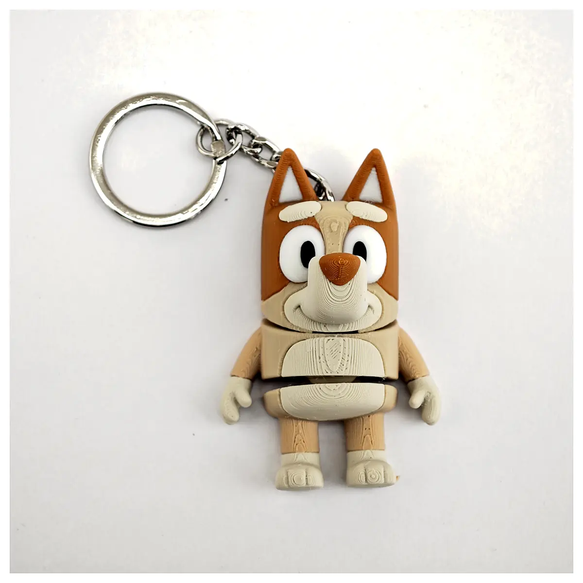 Bluey Dog Toy Flexible Figure Pet Dog Collectible Bluey Articulated Dog Parts Repair Accessories