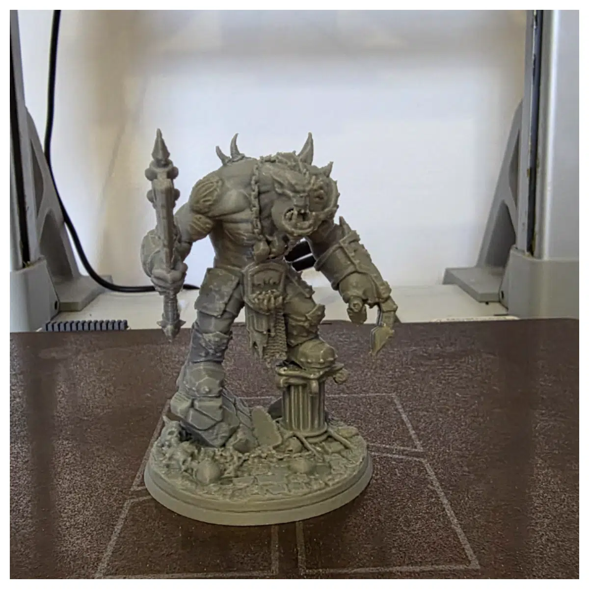 Ork Warboss Mega Armor Model Toy Battle Armor Accessories War Model Battlefield Model Toy Set Tabletop Games