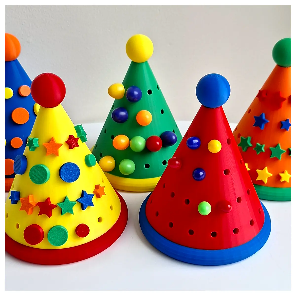 Party Hats Carnival Plug in Beads Festival Decorations Celebration Accessories Event Supplies