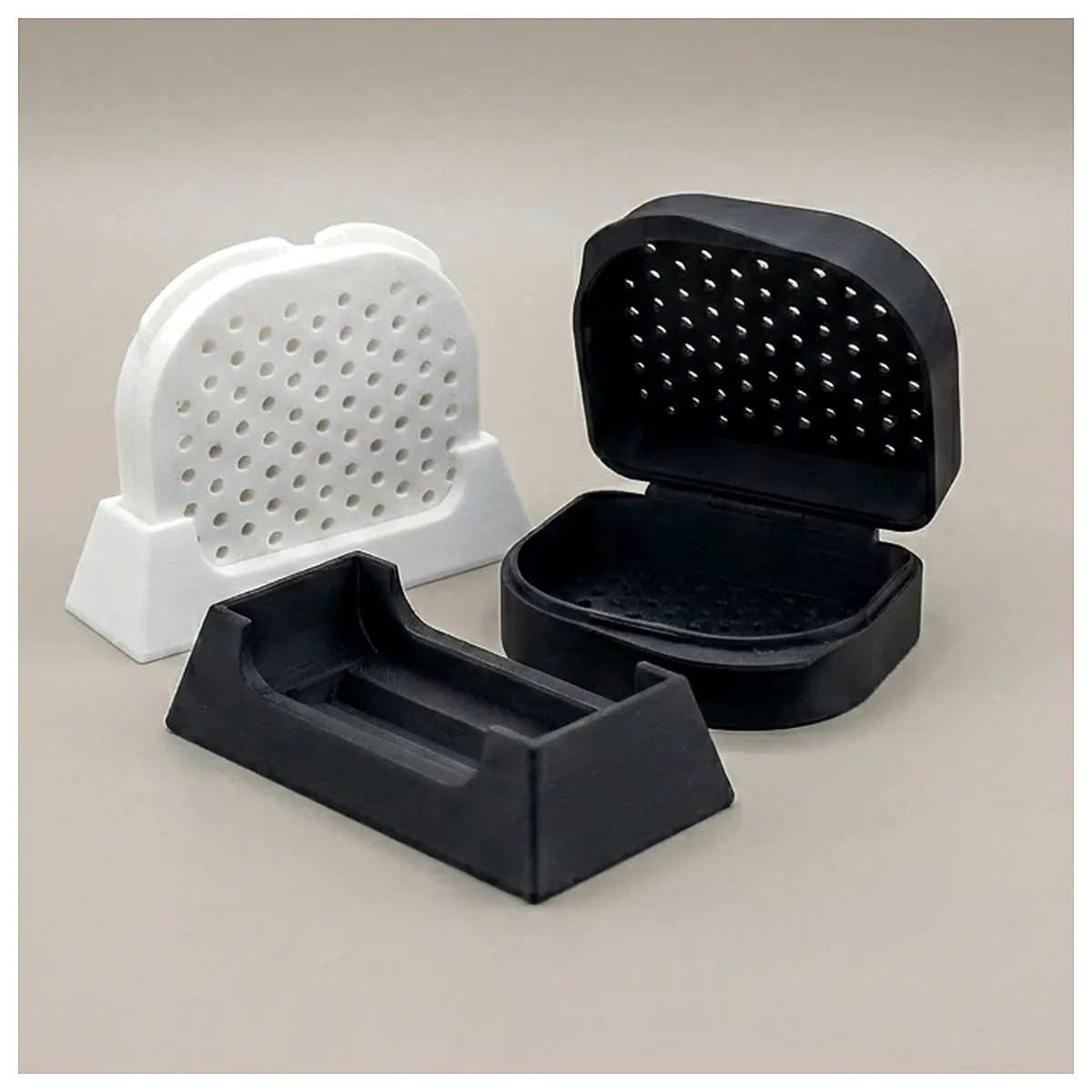 Retainer Mouthguard Case Stand Print in Place Holder Accessory Storage Lip Guard Case Dental Accessories