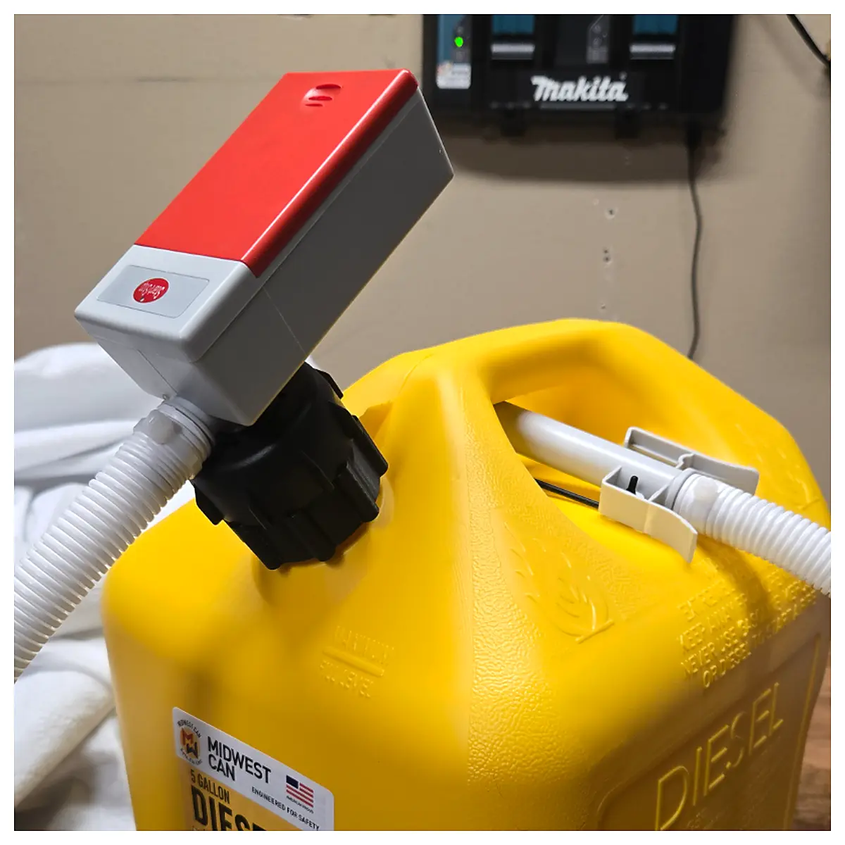 Fuel Transfer Pump Cap Gas Can Cover Universal Seal Lid Parts Repair