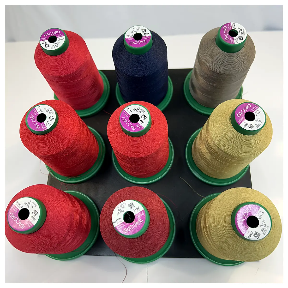 9 Spool Thread Holder Organizer Universal Sewing Accessories Thread Case Spool Organizer Repair Parts Sewing Tools
