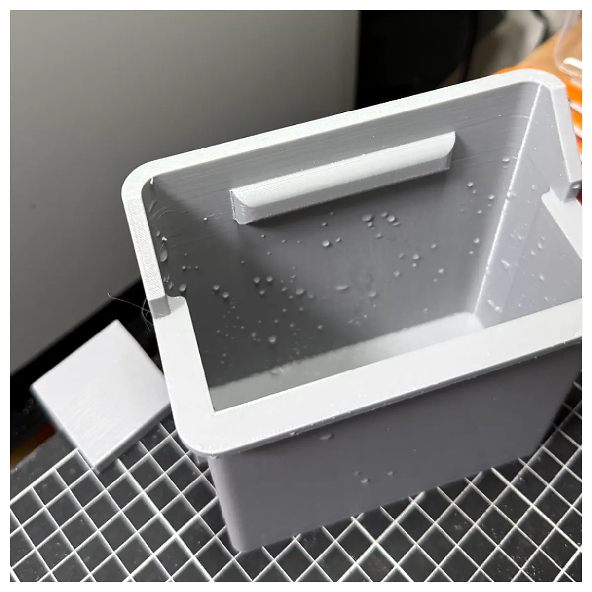 Detachable Desktop Trash Can Bin Wastebasket Organizer Recycling Home Office Supplies