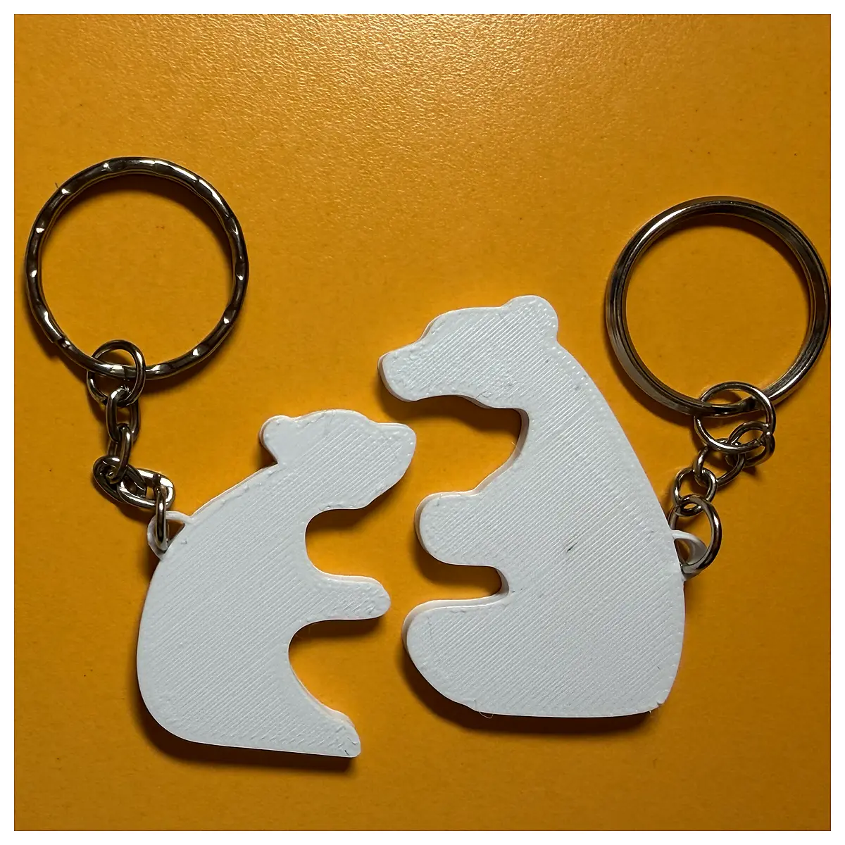 Bear Keychain Cute Small Gift Toy Collectible Bear Toys Bear Parts Bear Decoration Universal Keychain Accessory