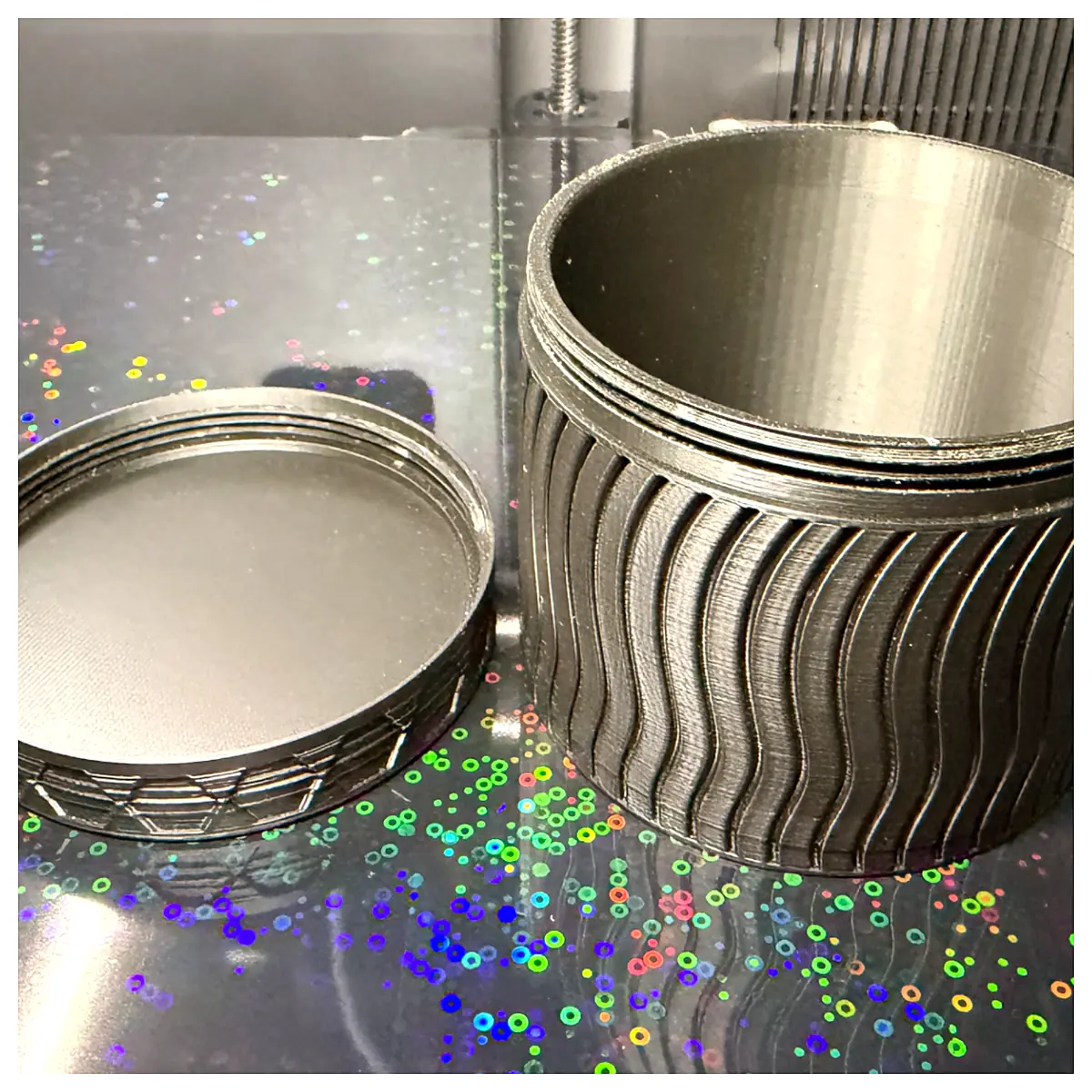 80mm Jewelry Box Screw Lid Storage Box Decorative Box Gift Box Universal Box Parts Replacement