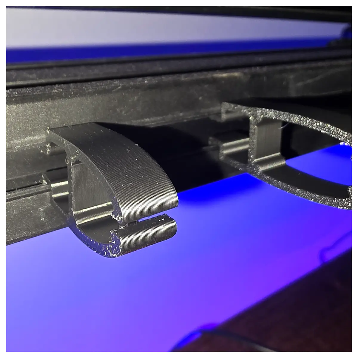 Rail Cable Holder Platform 6 Rail 3060 Rail Accessories Cable Management Track Hardware Cable Retention
