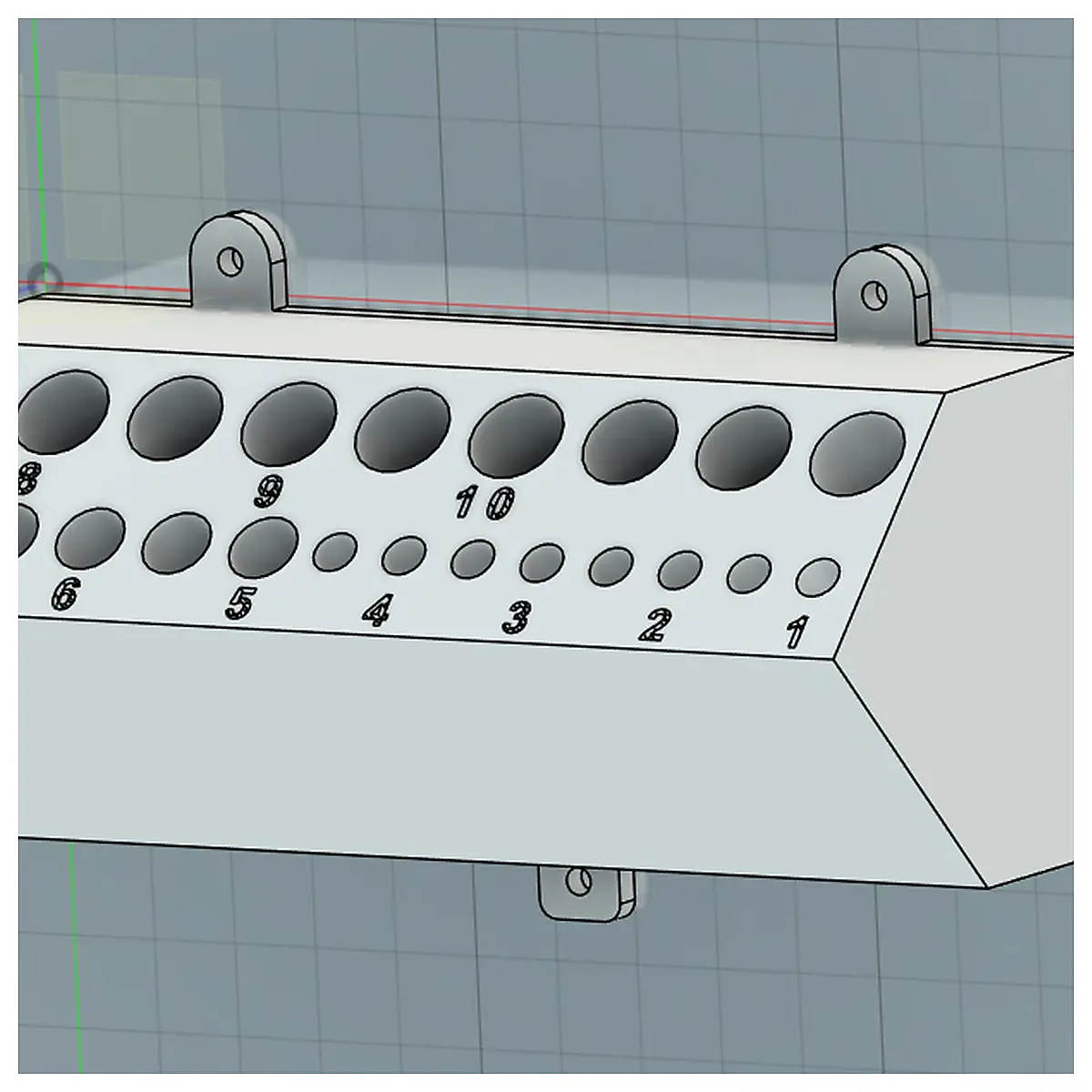 Drill Bit Holder 1 10mm Universal Drill Bit Organizer Tool Drill Bit Accessories Repair Parts
