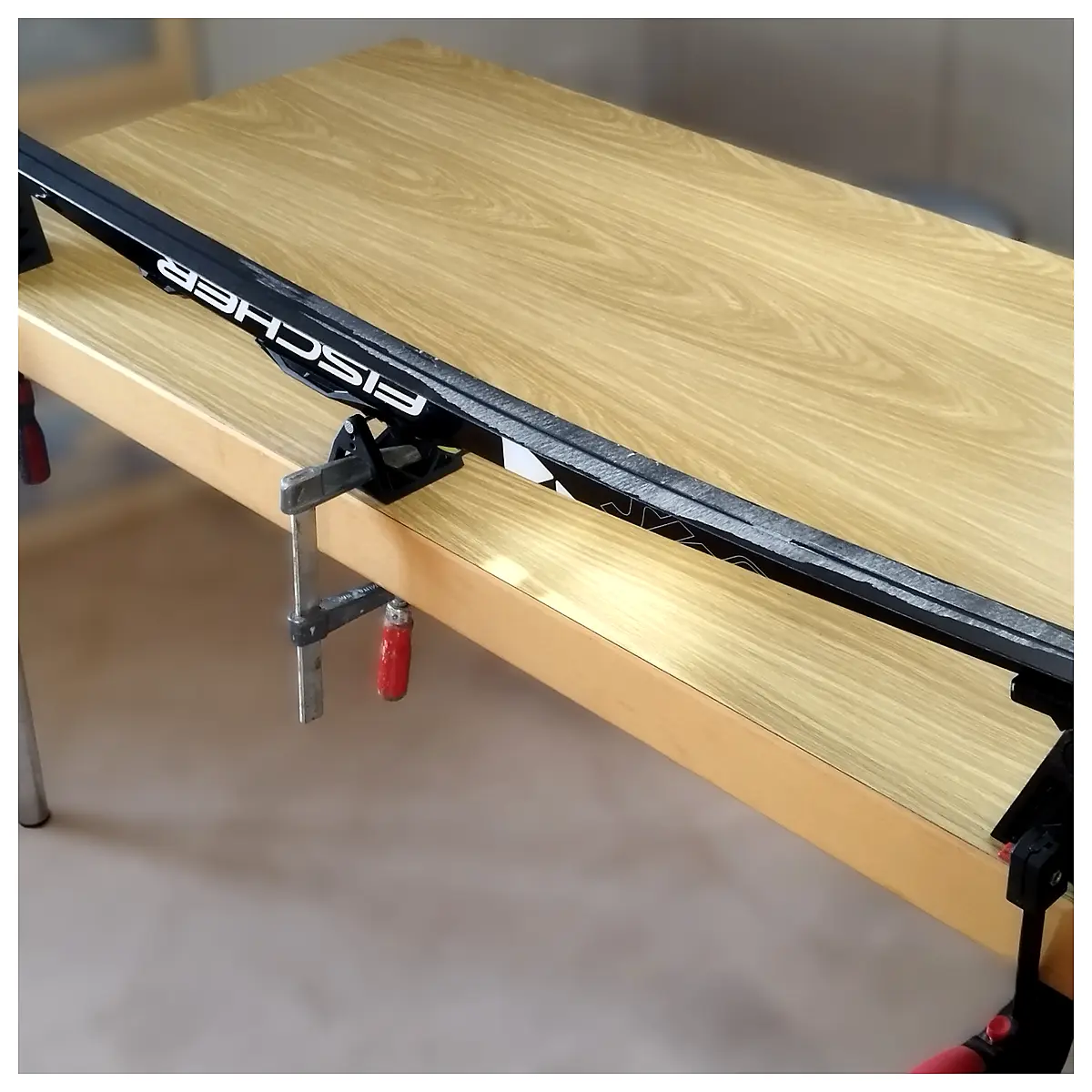 Waxing Table Cross Country Ski Waxing Machine Ski Preparation Tool Nordic Ski Accessories