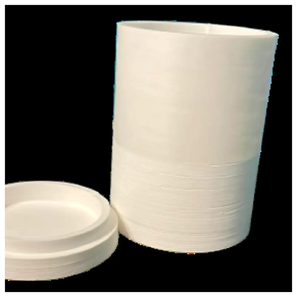 Round Box Storage Container Shipping Box Packaging Box Storage Unit Parts Repair