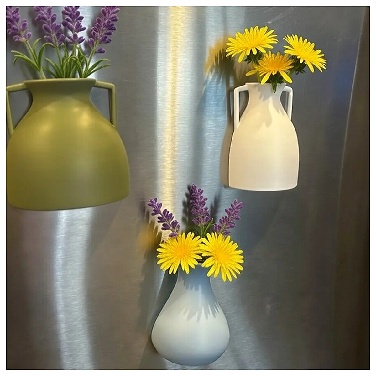 Kids Magnetic Bouquet Vase Toy Outdoor Decoration Magnetic Flowers Educational Toys